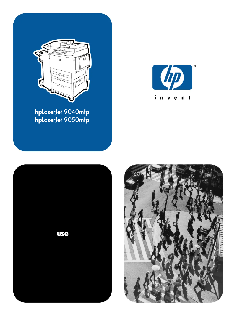Page 1 de la notice Manuel utilisateur HP LaserJet 9050n