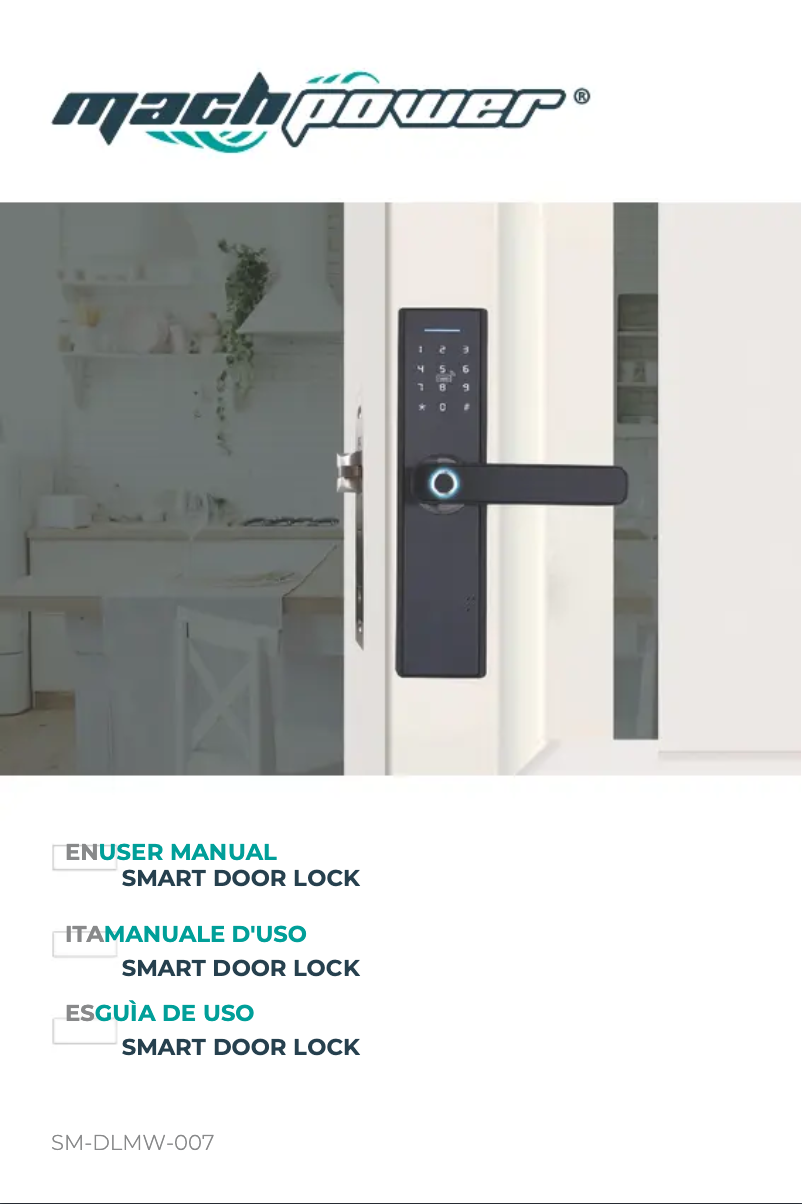 Page n°1 - Manuel utilisateur Mach Power SM-DLMW-007