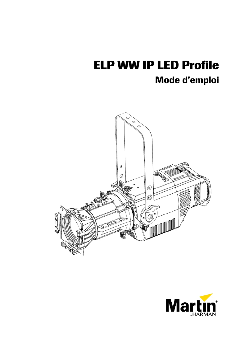 Página 1 del manual Manual de usuario Martin ELP WW IP LED Profile