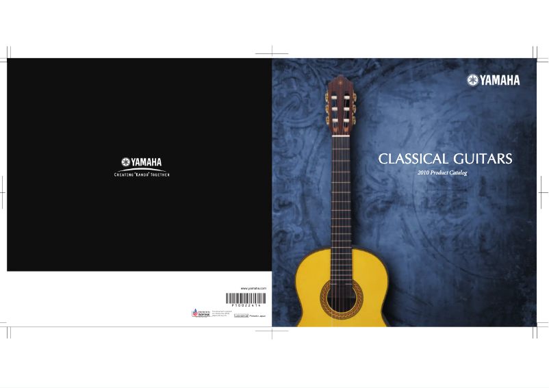 Page n°1 - Manuel utilisateur Yamaha CG122MCH