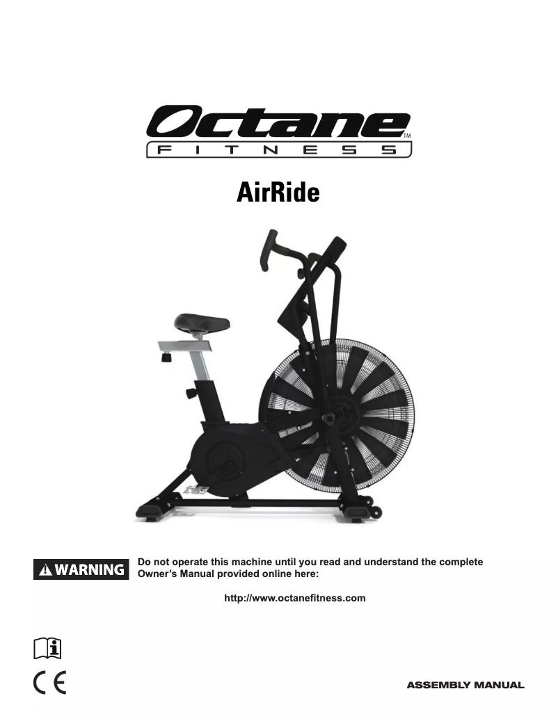 Page 1 de la notice Manuel utilisateur Octane AirRide
