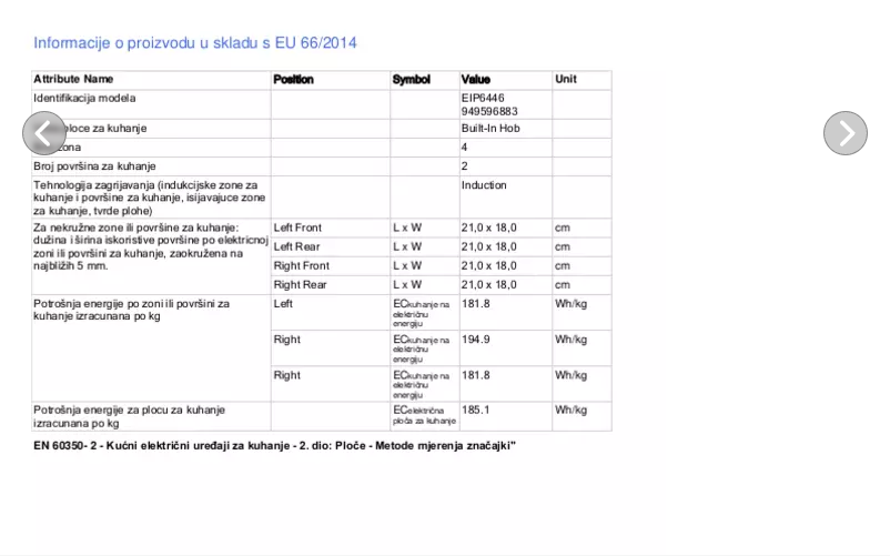Page n°1 - Manuel utilisateur Electrolux EIP6446