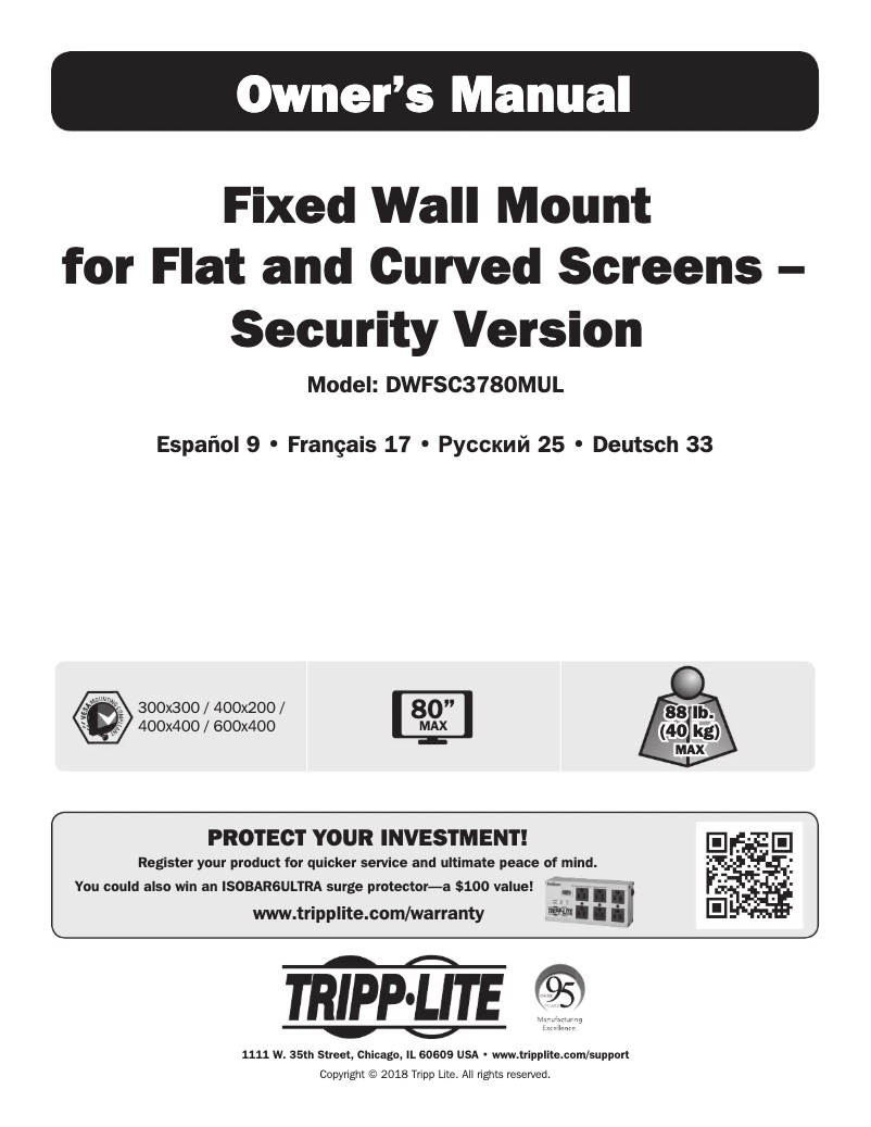 Image de la première page du manuel de l'appareil DWFSC3780MUL