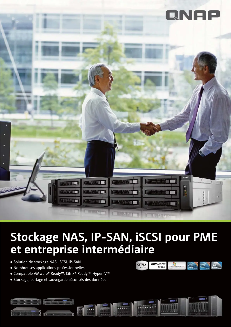 Page n°1 - Fiche technique QNAP TS-459U-RP+