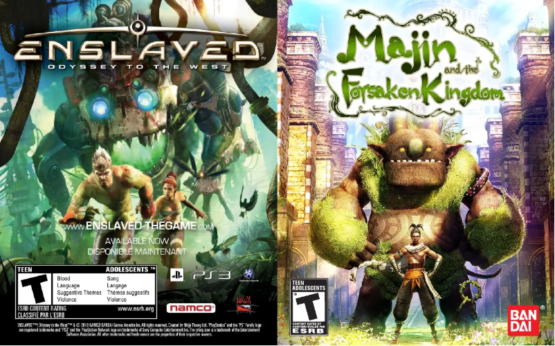 Page n°1 - Manuel utilisateur Sony Majin and the Forsaken Kingdom (PS3)