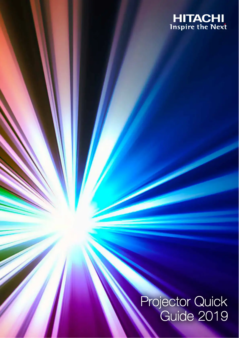 Image de la première page du manuel de l'appareil CP-EX4551WN