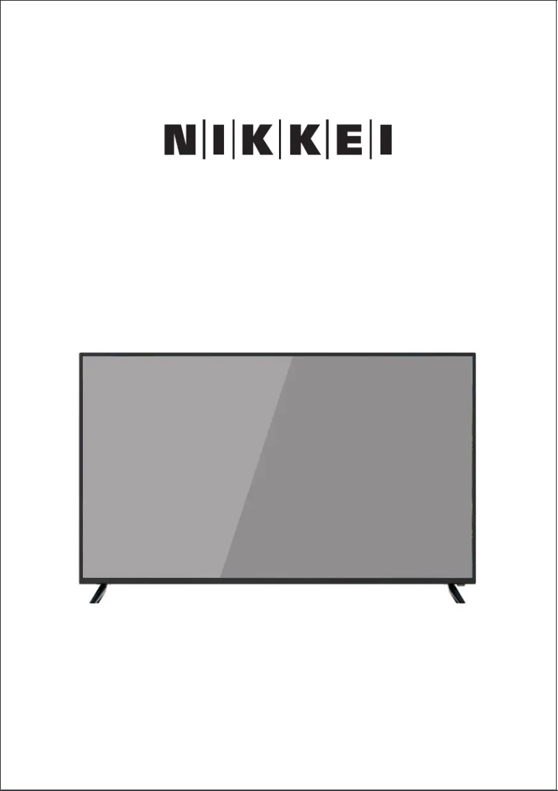 Page 1 de la notice Manuel utilisateur Nikkei NU5818S