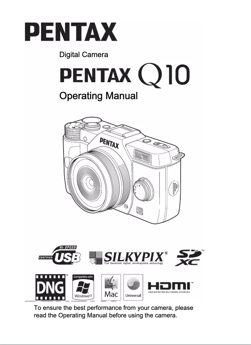Page n°1 - Manuel utilisateur Ricoh Q10