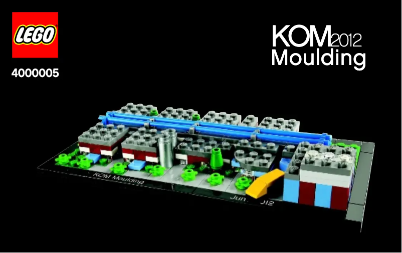 Page 1 de la notice Manuel utilisateur Lego Kornmarken Factory 2012