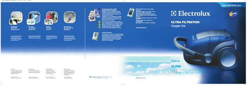 Page 1 de la notice Manuel utilisateur Electrolux Z5942HP