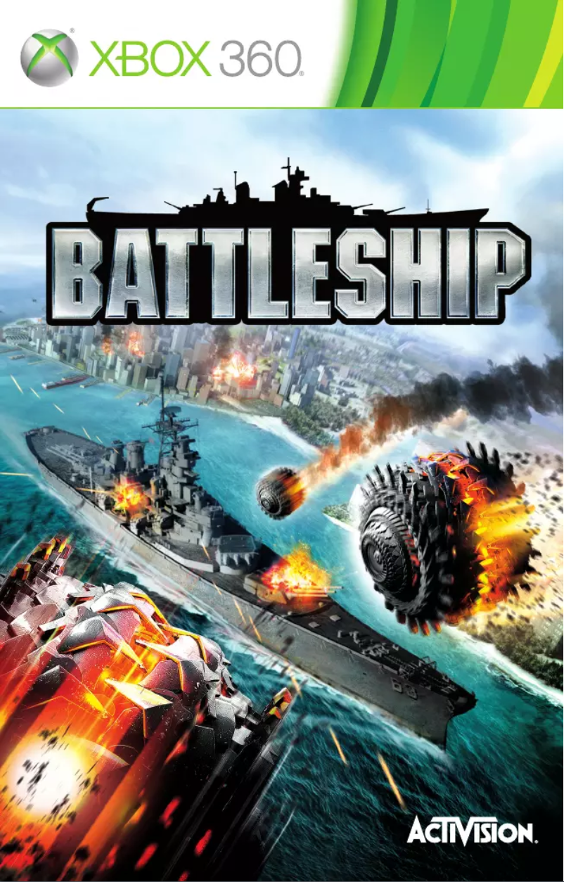 Page 1 de la notice Manuel utilisateur Activision Battleship (Xbox 360)