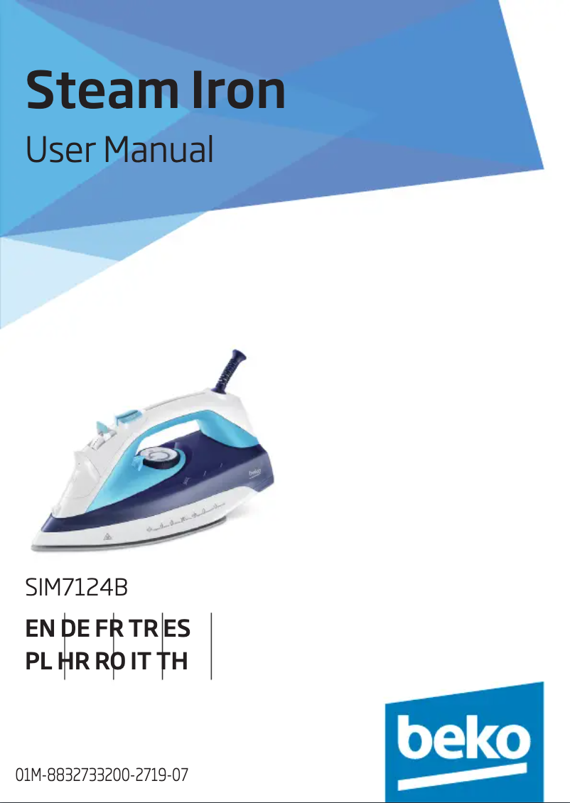 Page 1 de la notice Manuel utilisateur Beko SIM 7124B
