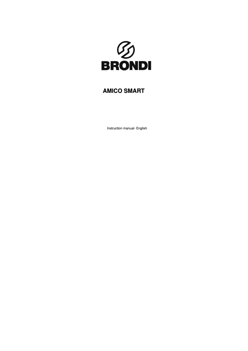 Image de la première page du manuel de l'appareil Amico Flip 3