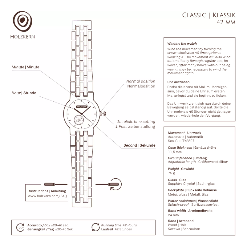 Image de la première page du manuel de l'appareil Demokrit