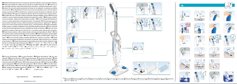 Página 1 del manual Manual de usuario Rowenta Steam Power RY6597