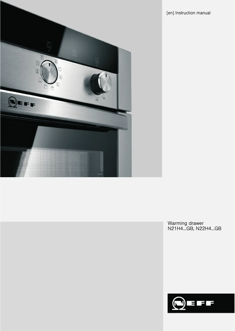 Image de la première page du manuel de l'appareil N21H45N0GB