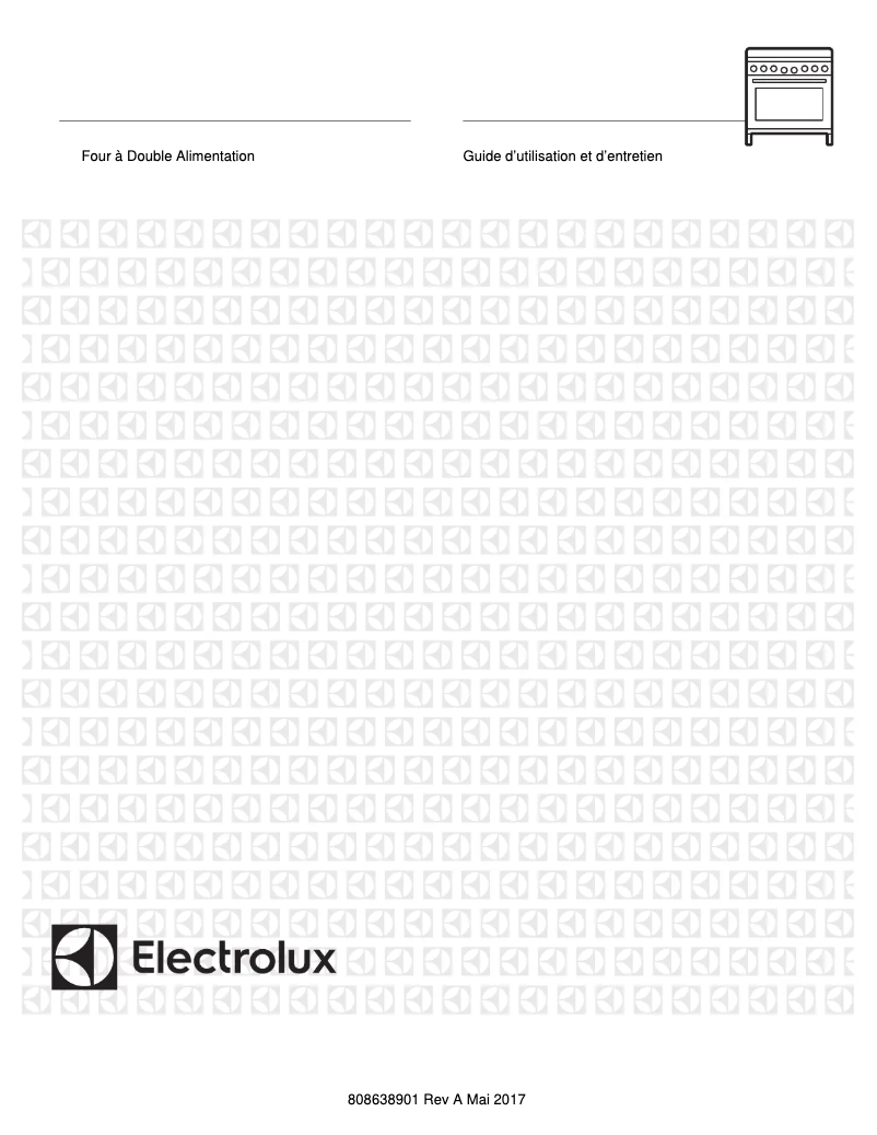 Page n°1 - Manuel utilisateur Electrolux E36DF76TPS