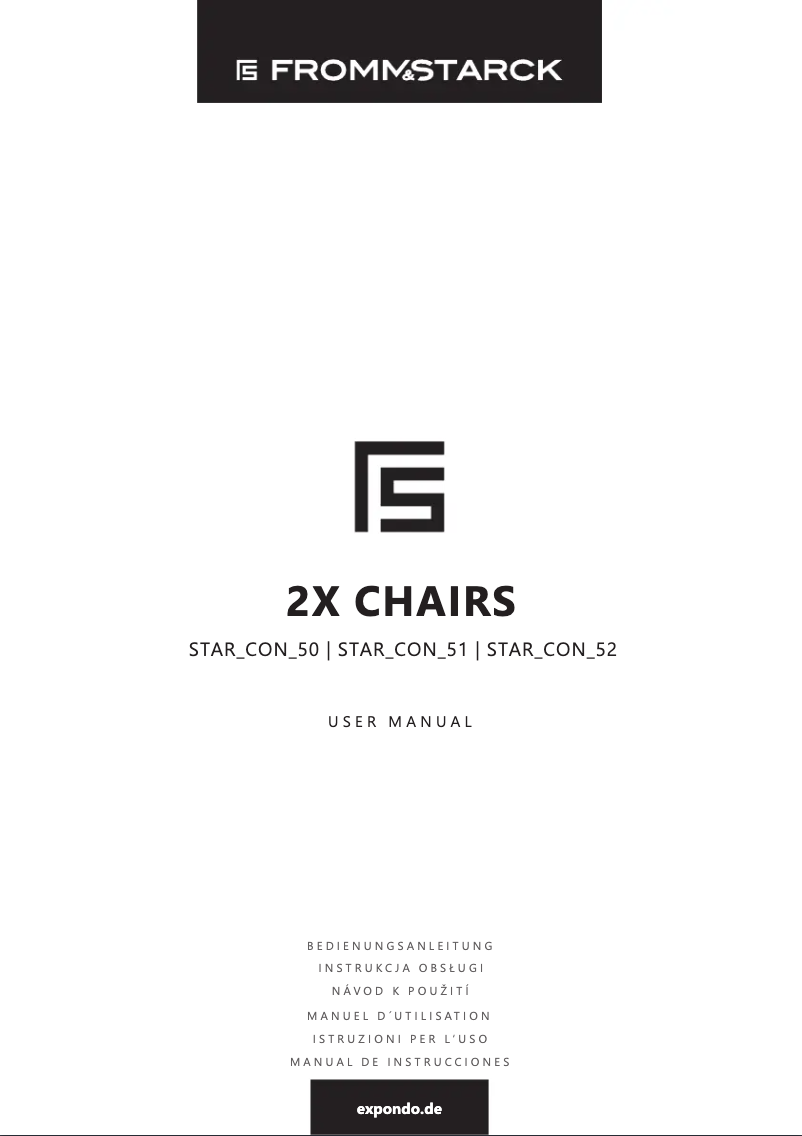 Page n°1 - Manuel utilisateur Fromm & Starck STAR_CON_52
