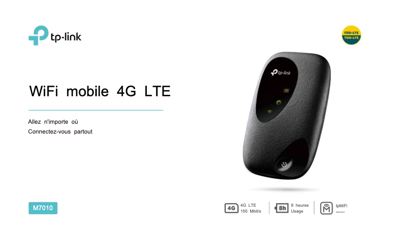 Página 1 del manual Manual de usuario TP-Link M7010