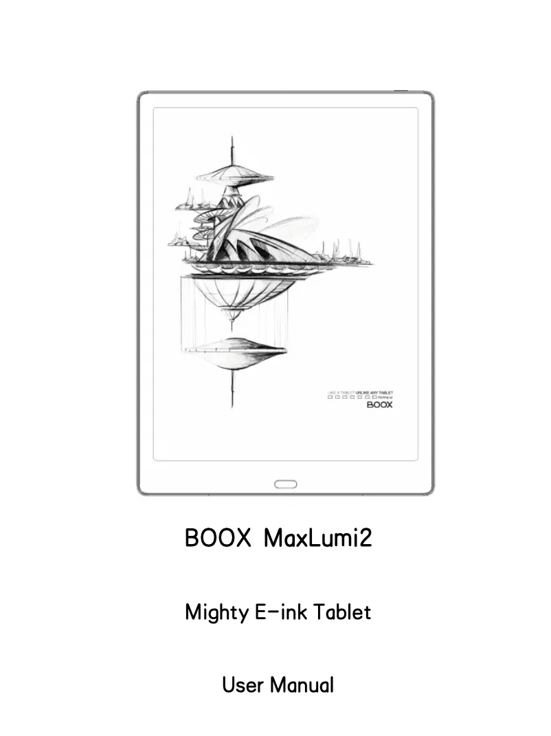 Page n°1 - Manuel utilisateur BOOX Max Lumi 2