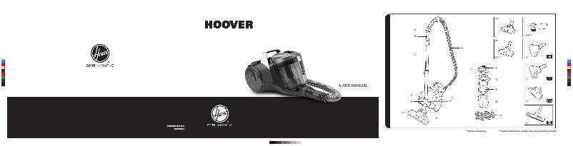 Page 1 de la notice Manuel utilisateur Hoover Breeze BR71_BR01001