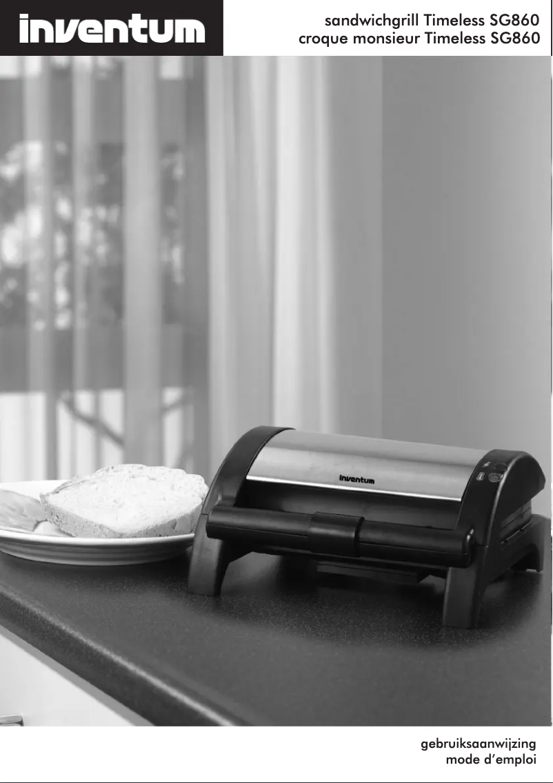 Imagen de la primera página del manual del dispositivo SG860