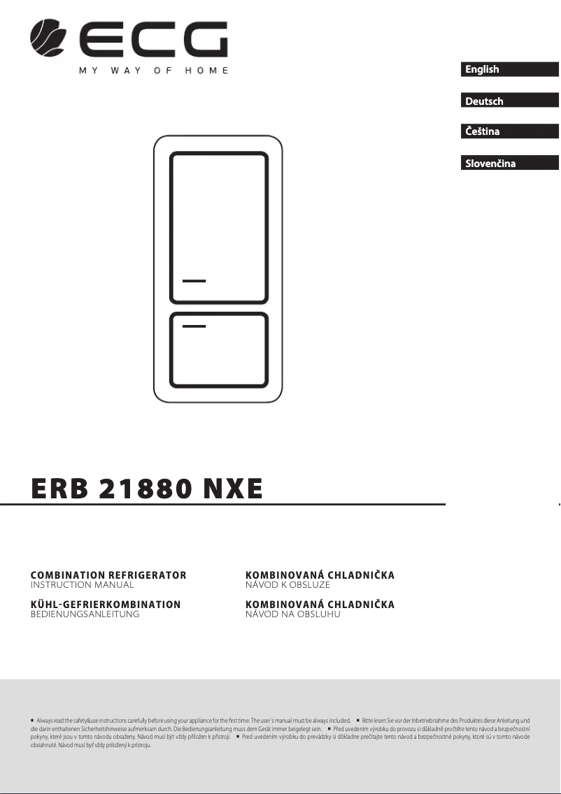 Page n°1 - Manuel utilisateur ECG ERB 21881 NXE