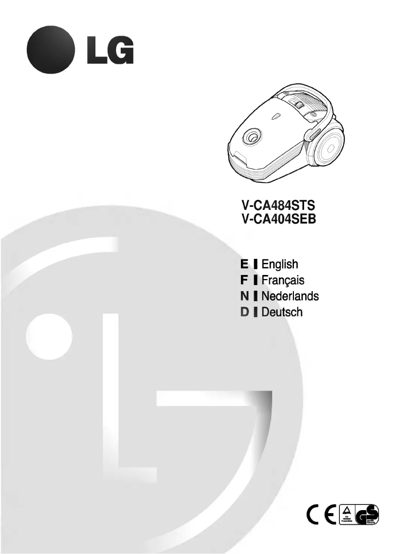 Page n°1 - Manuel utilisateur LG V-CA404SEQ