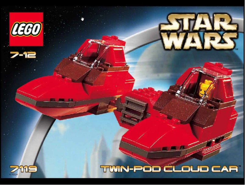 Image de la première page du manuel de l'appareil Twin-Pod Cloud Car (TM)