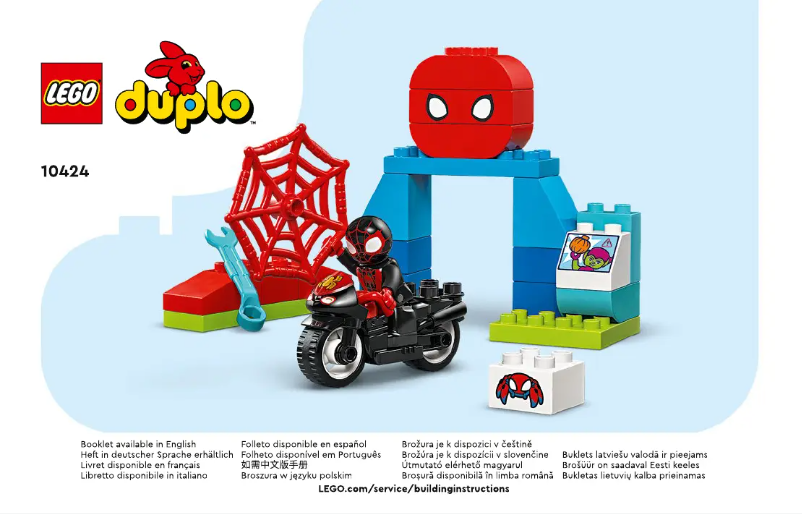 Page n°1 - Manuel utilisateur Lego Duplo 10424