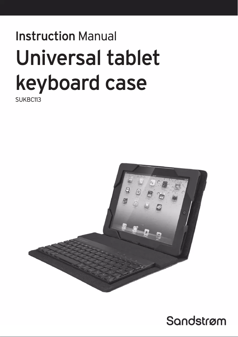 Image de la première page du manuel de l'appareil SUKBC113