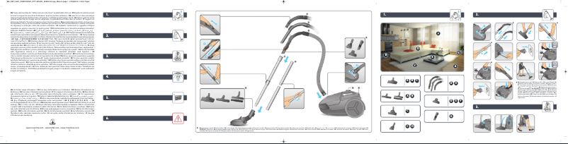 Page n°1 - Manuel utilisateur Tefal City Space TW5243RA