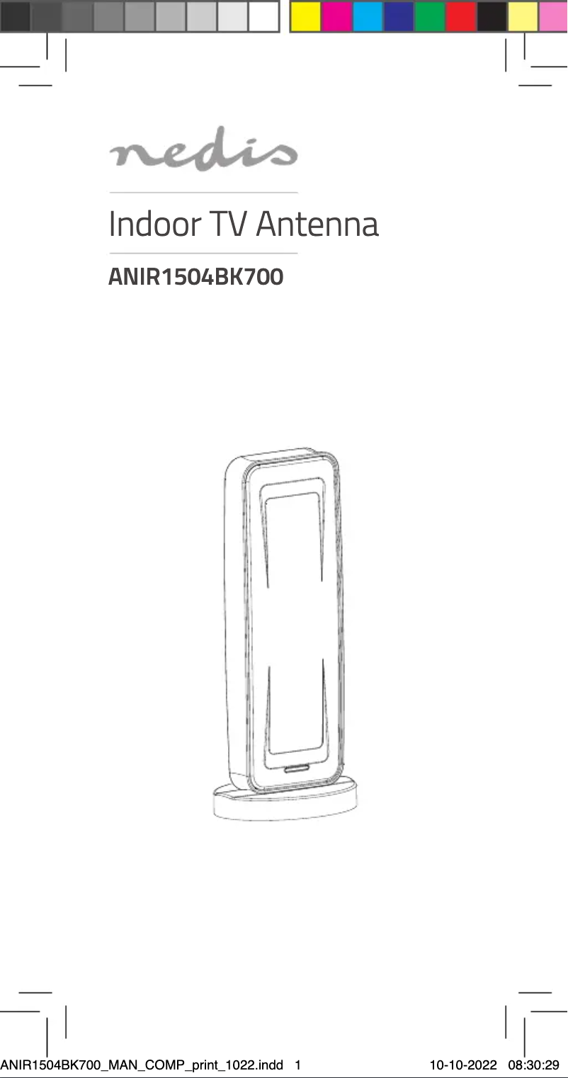 Page 1 de la notice Manuel utilisateur Nedis ANIR1504BK700