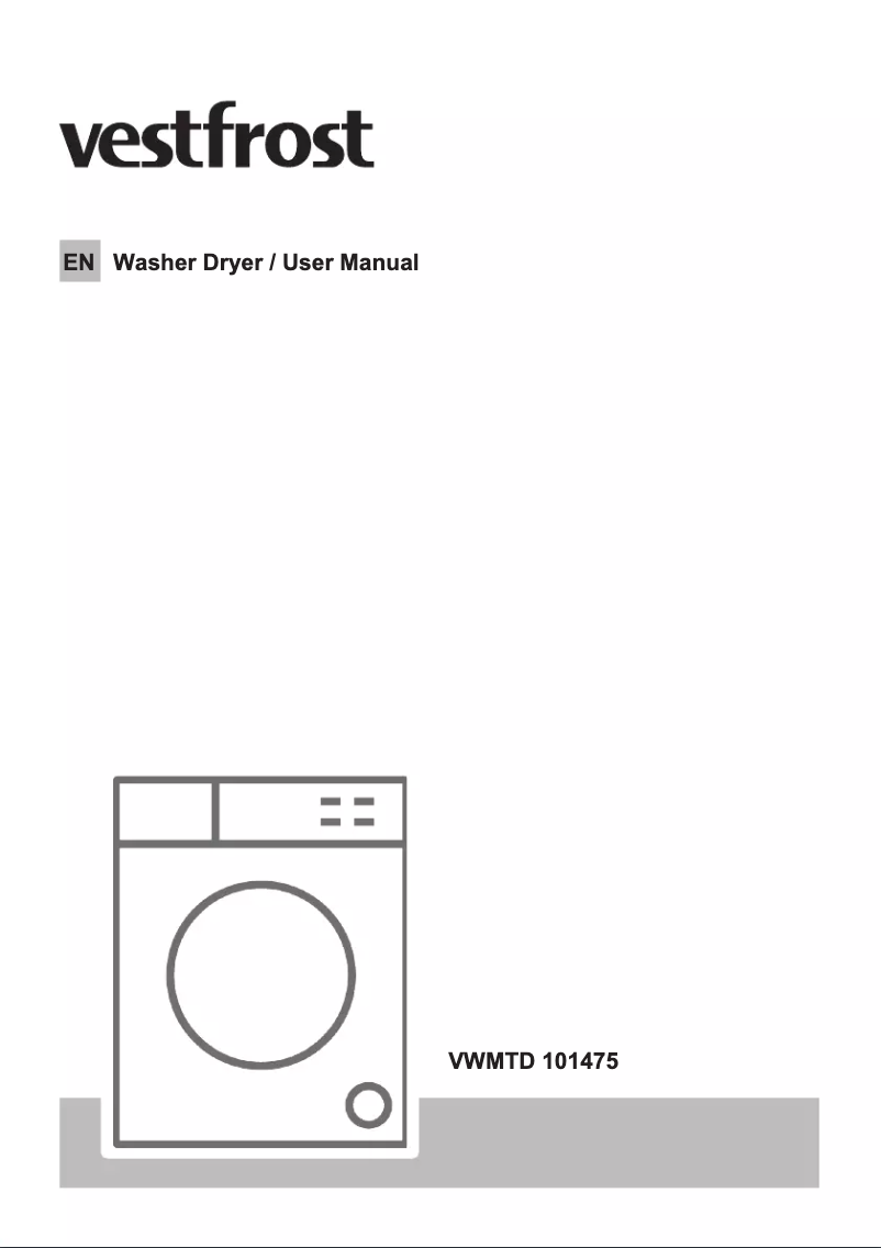 Page 1 de la notice Manuel utilisateur Vestfrost VWMTD 101475
