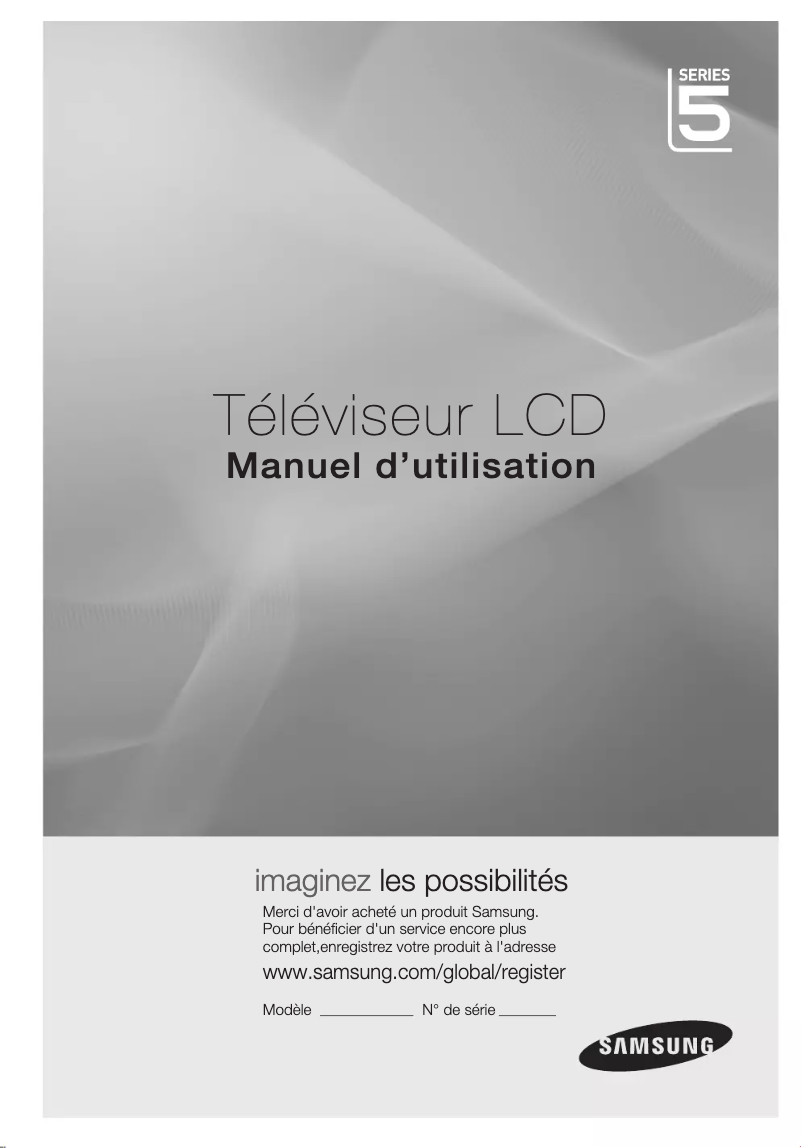 Imagen de la primera página del manual del dispositivo LA32C530F1R