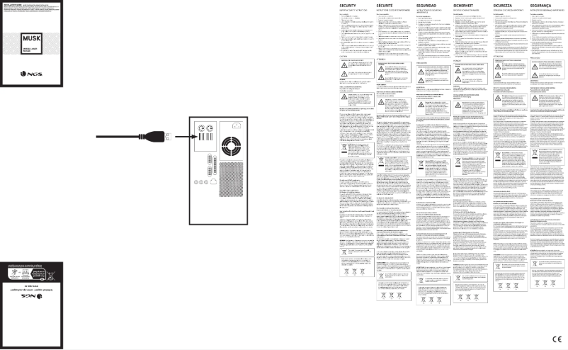 Image de la première page du manuel de l'appareil MUSK