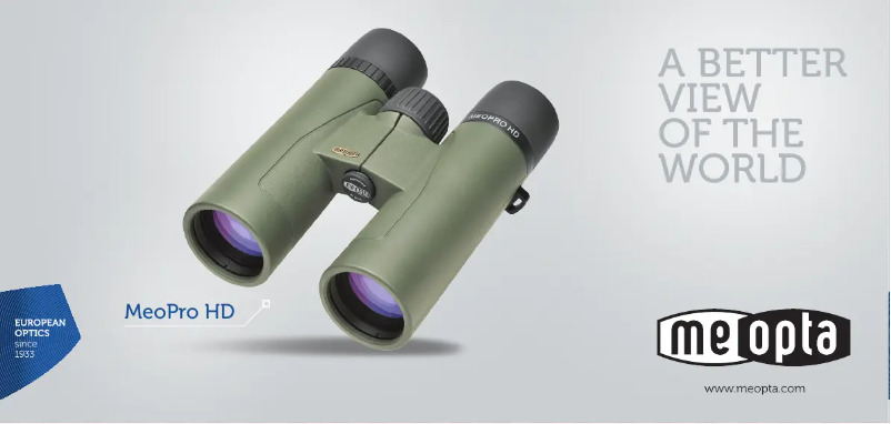 Página 1 del manual Manual de usuario Meopta MeoPro HD