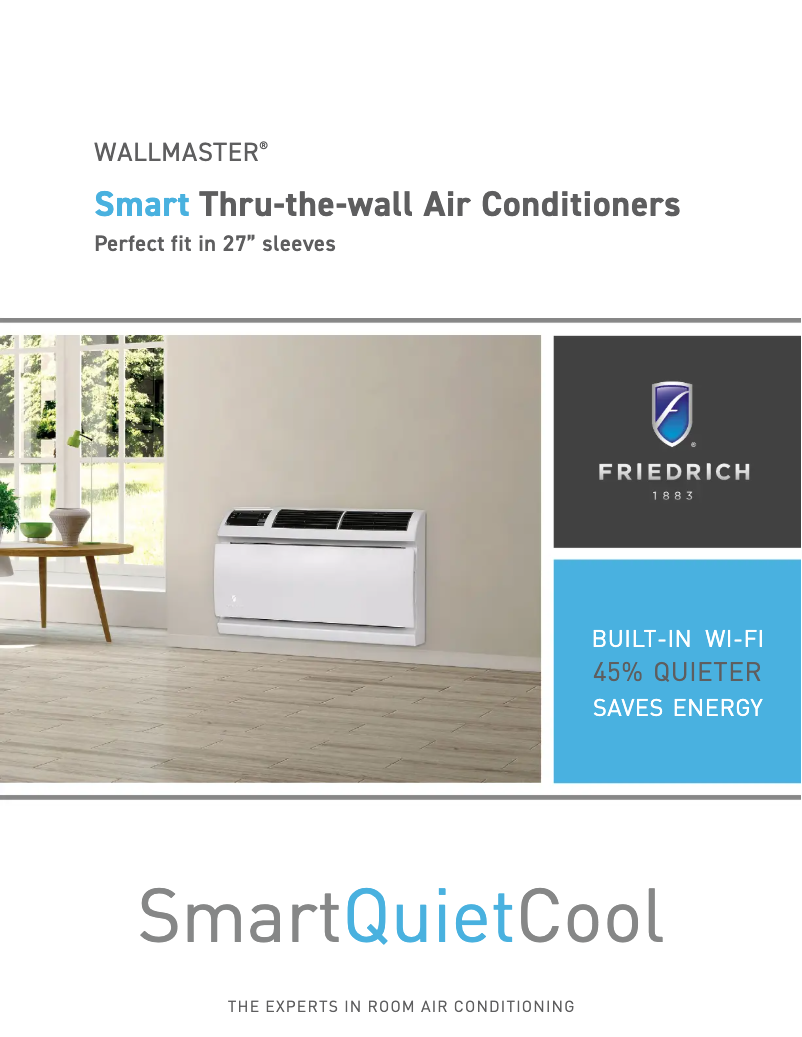 Page 1 de la notice Brochure Friedrich WCT10A30A