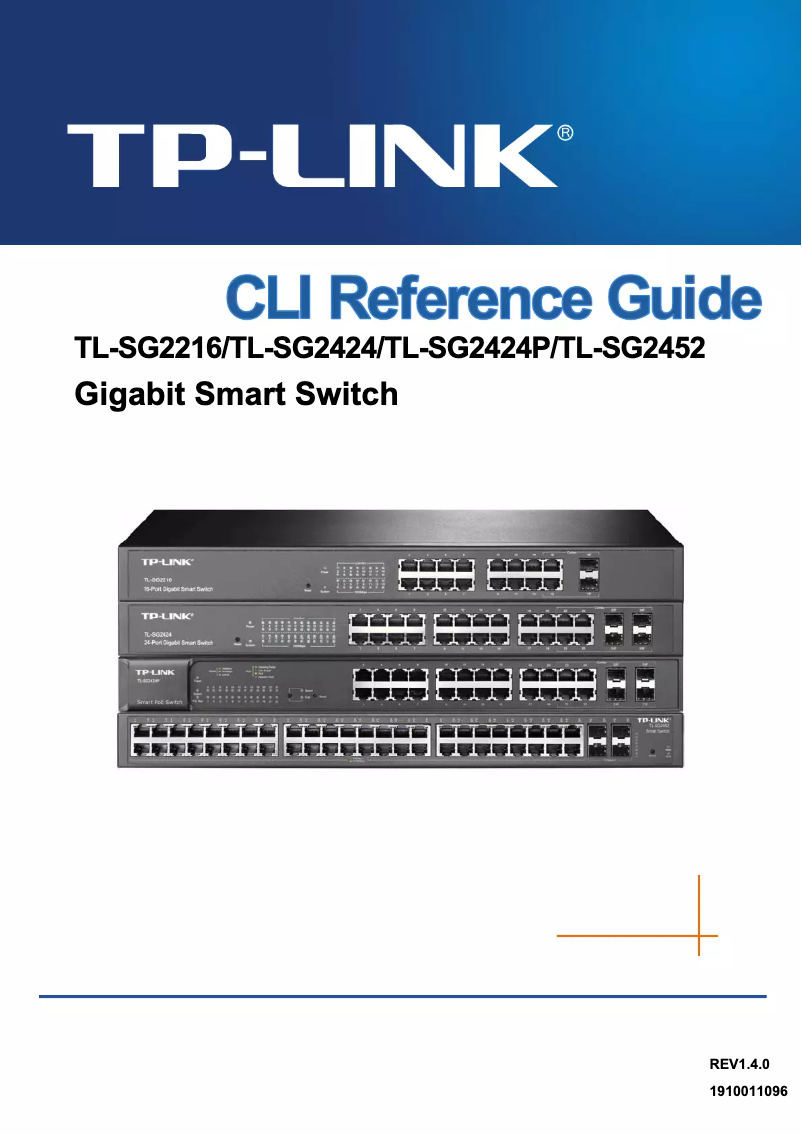 Page n°1 - Manuel utilisateur TP-Link TL-SG2216