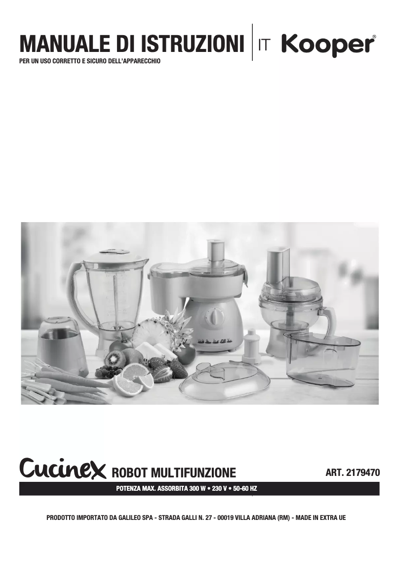 Image de la première page du manuel de l'appareil 2179470