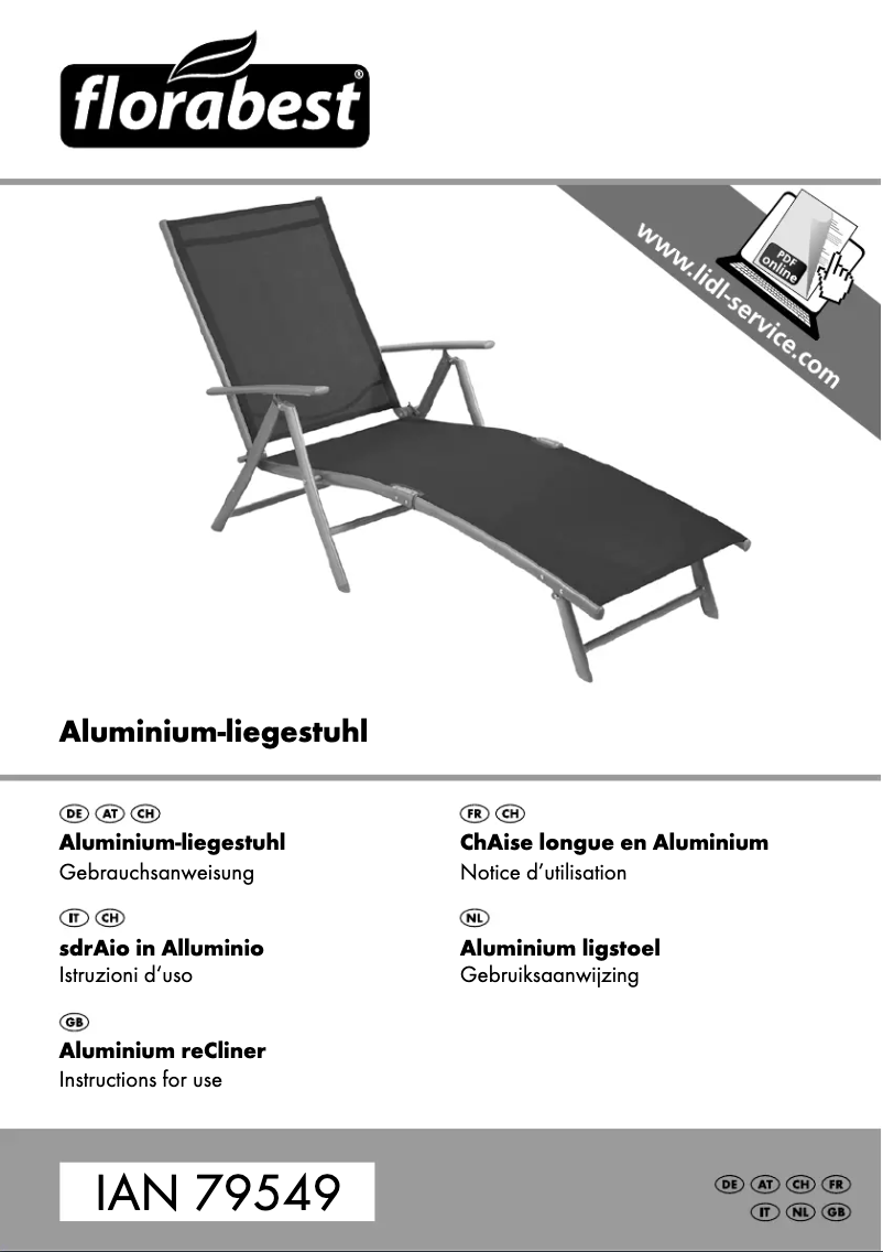 Page 1 de la notice Manuel utilisateur Florabest LS-1586