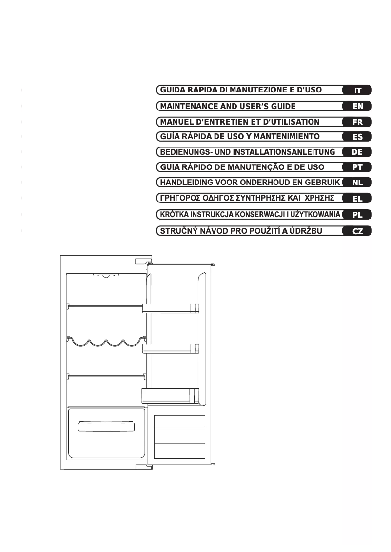 Page n°1 - Manuel utilisateur Candy CIL 220 NE/VSN