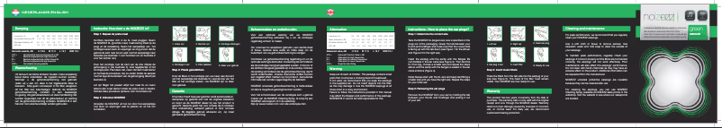 Página 1 del manual Manual de usuario Noizezz Green Medium