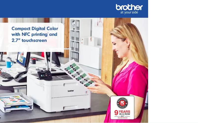 Image de la première page du manuel de l'appareil HL-L3270CDW