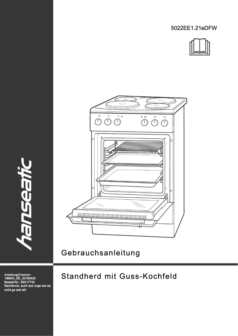 Imagen de la primera página del manual del dispositivo 5022EE1.21eDFW