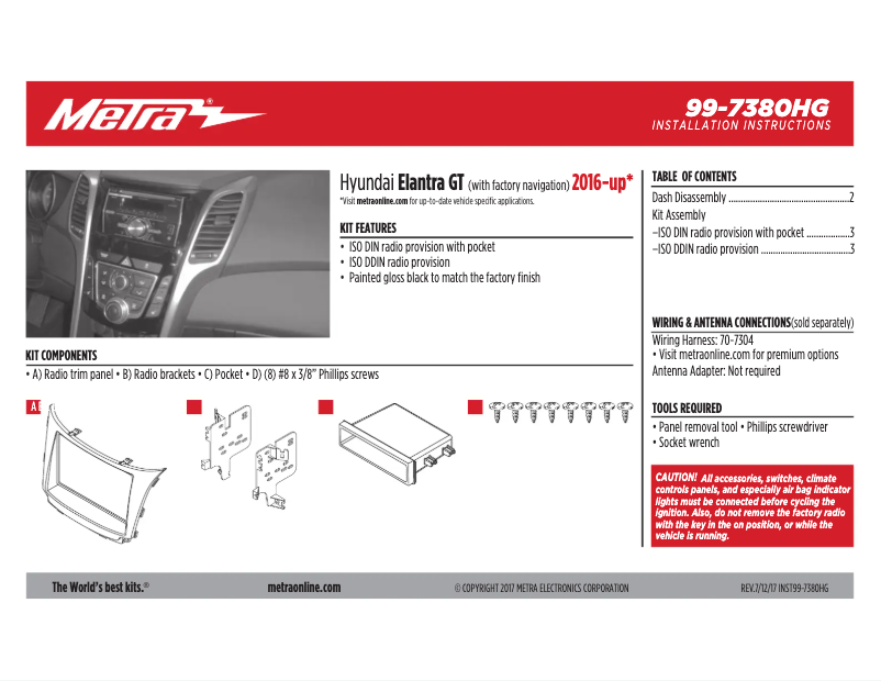 Image de la première page du manuel de l'appareil 99-7380HG