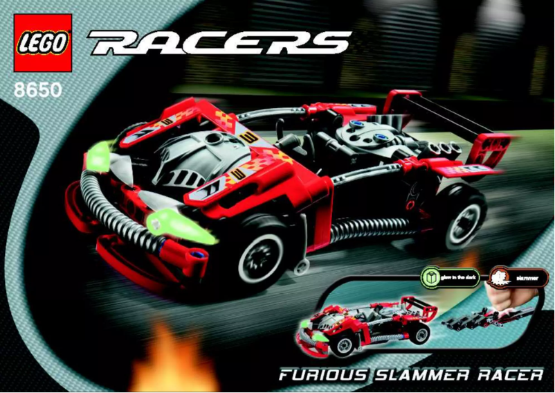 Image de la première page du manuel de l'appareil Racers 8650