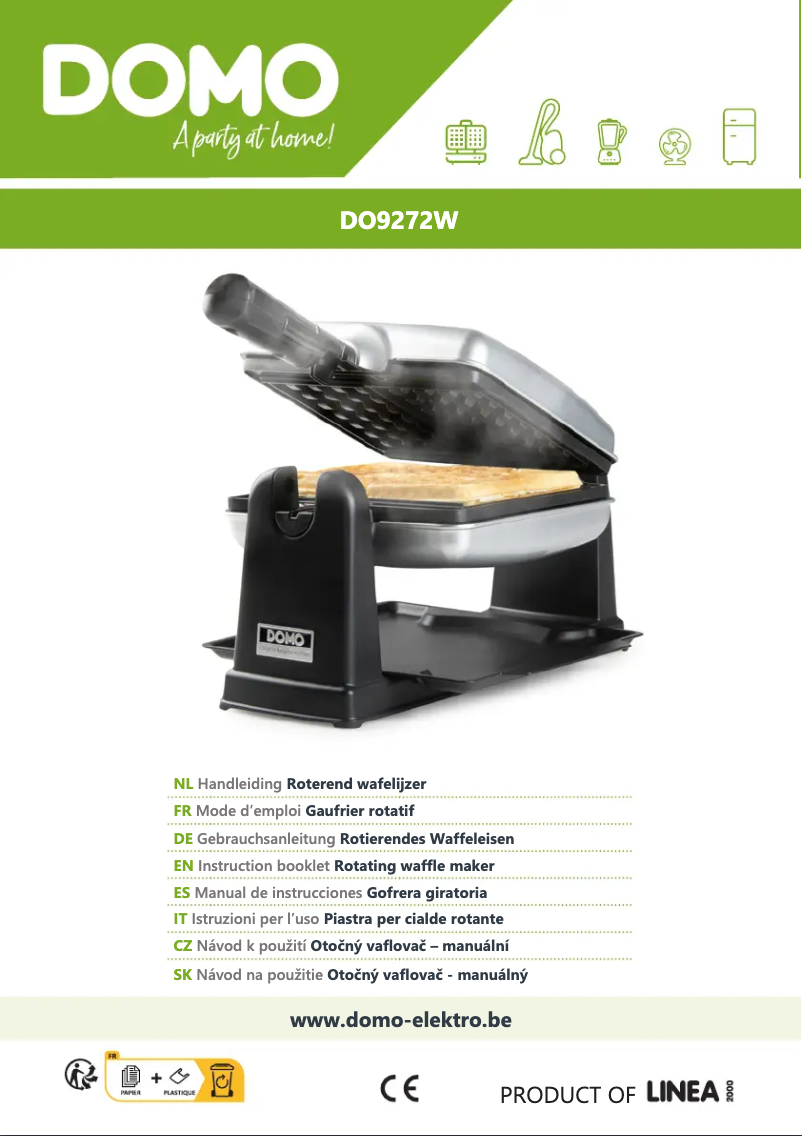 Page n°1 - Manuel utilisateur Domo DO9272W