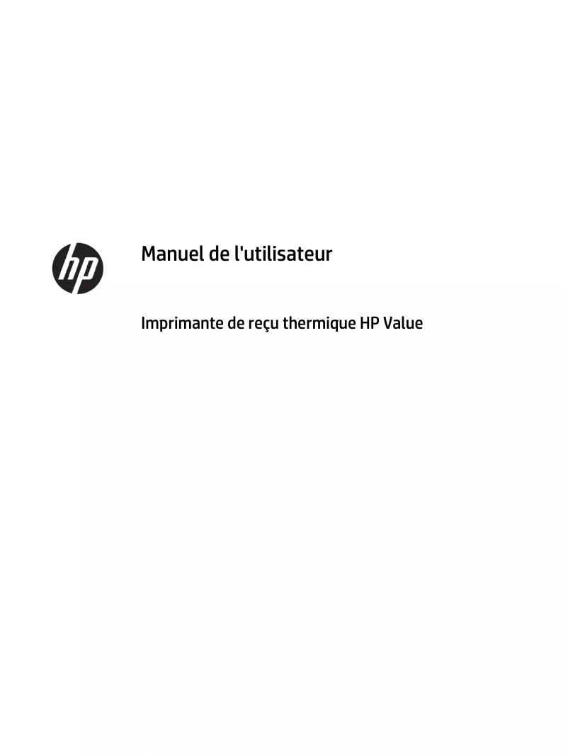 Page 1 of the manual User Manual HP p204