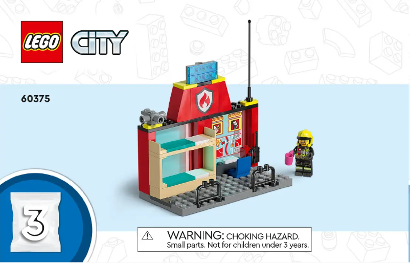 Page n°1 - Consignes visuelles Lego City 60375